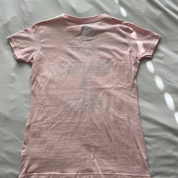 Boredwalk Pink Graphic Tee “I Hate Mondays & Pants” - Picture 5 of 5